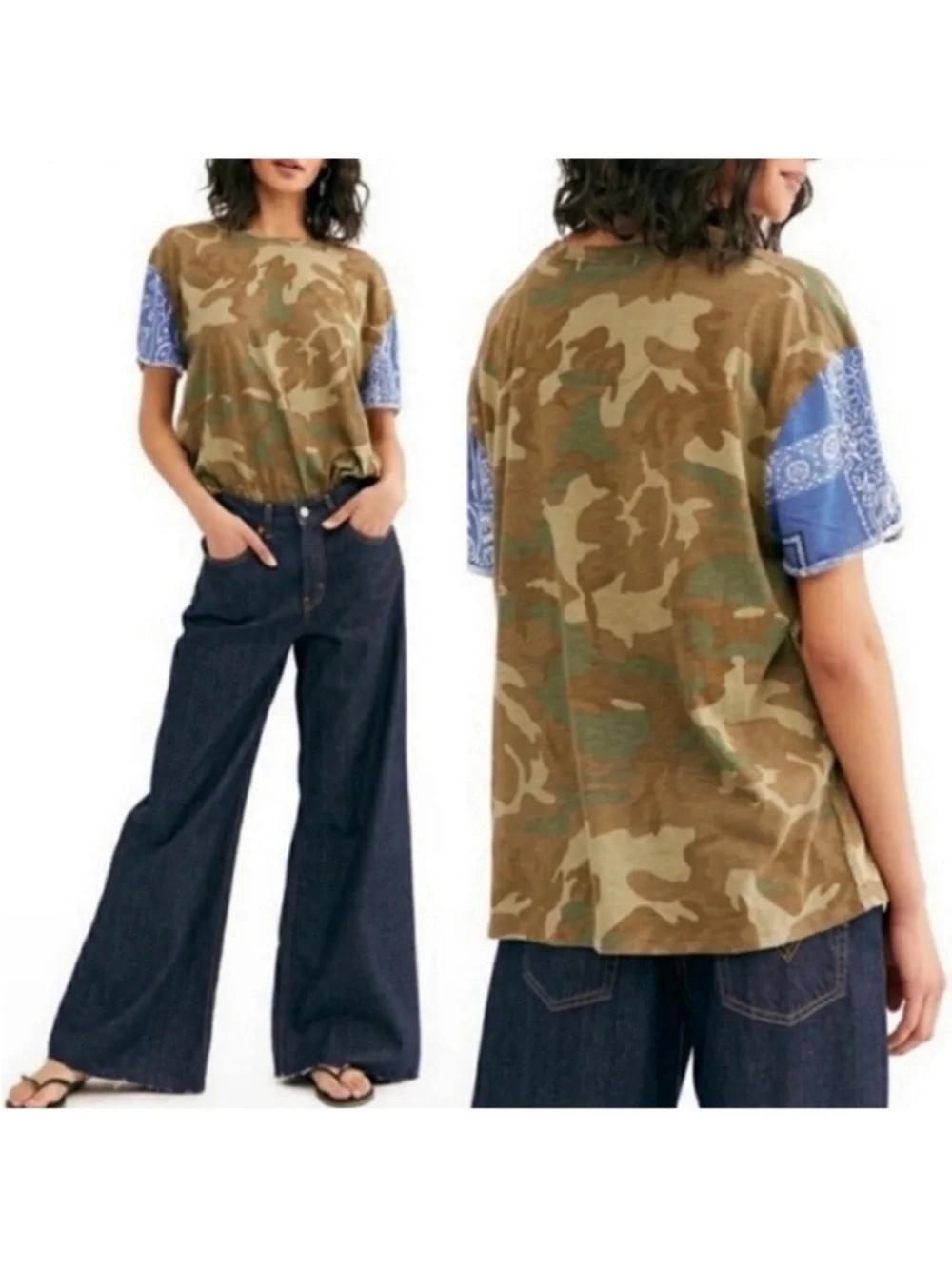 We the Free‎ Clarity Camo Bandana T-shirt